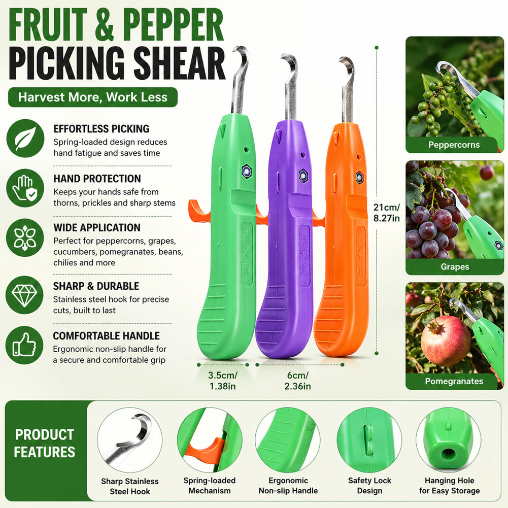 Gardening Tools Vegetables - 과일 채소 빠른 수확 다기능 정원