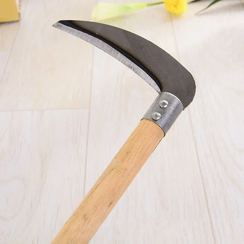 농업 긴 손잡이 낫 절단 밀 잔디 깎는 기계 원예 잔디 - Harvest Knife Garden 리뷰 및 가격