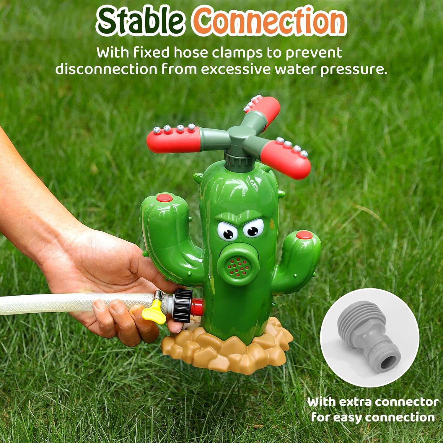물 스프레이 장난감 선인장 스프링클러 야외 뒷마당 정원 - Gardening Tools Kids 리뷰 및 가격
