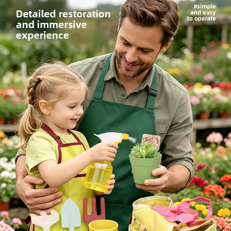 어린이 정원 도구 세트 놀이용 야외 삽 갈퀴 삽 물뿌리 - Gardening Tools Uses 리뷰 및 가격