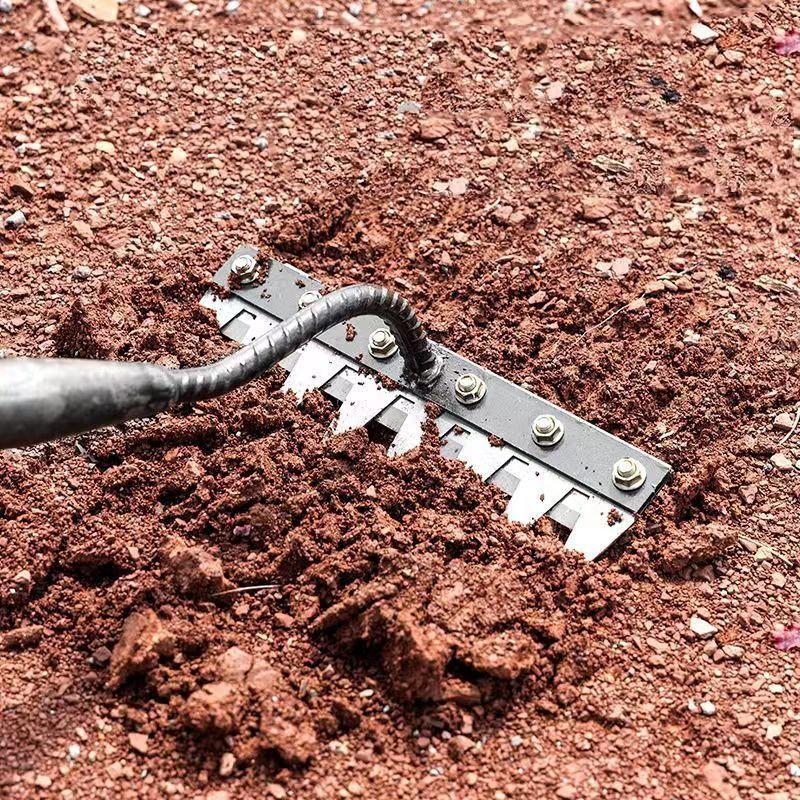 스틸 가든 제초용 갈퀴 다용도 농업용 짚괭이 5/6날  - Gardening Tools Uses 리뷰 및 가격