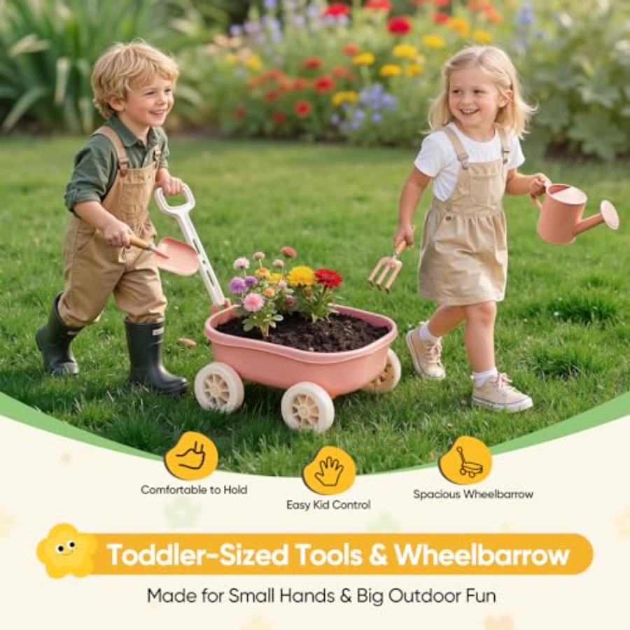 손수레가 포함된 정원 가꾸기 세트, 11피스 야외 마당 - Gardening Tools Japan 리뷰 및 가격
