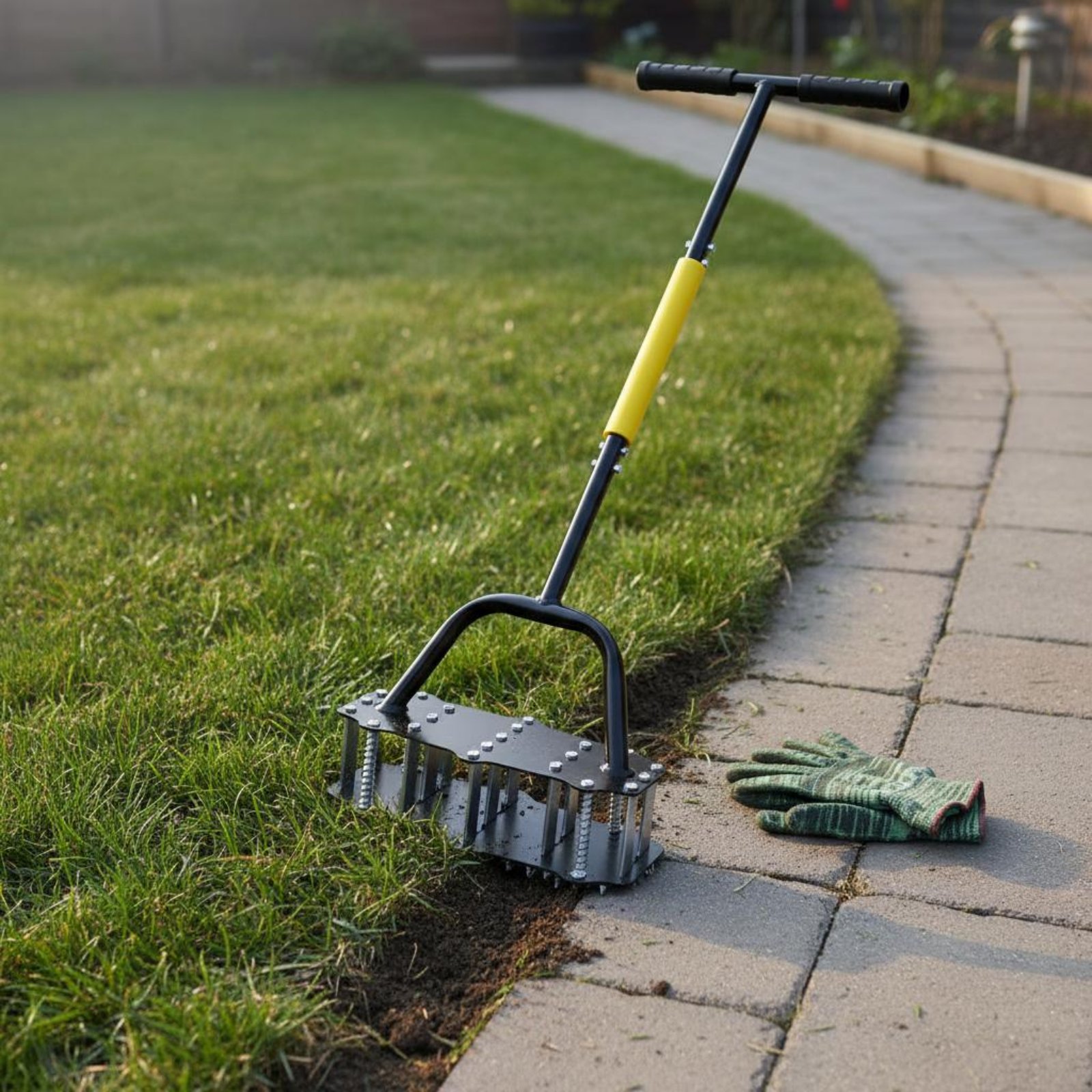반달형 잔디깎이, 분리형 디자인, 수동 잔디깎이, 톱니 - Gardening Tools Uses 리뷰 및 가격