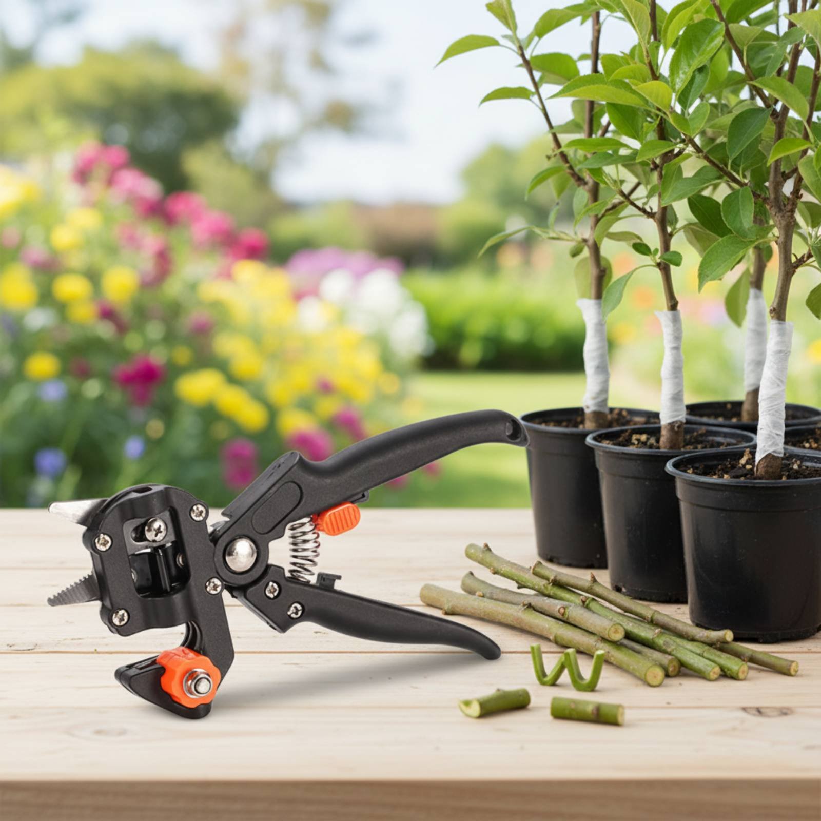 가지치기 접목 가위 2 in 1 과일나무 접목 절단기  - Pruning Shears 리뷰 및 가격