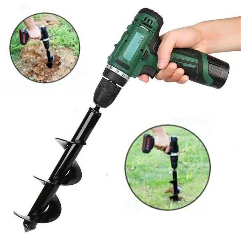 어스 오거 나선형 드릴 비트, 파종기 드릴, 오거 마당 - Gardening Tools Sale 리뷰 및 가격