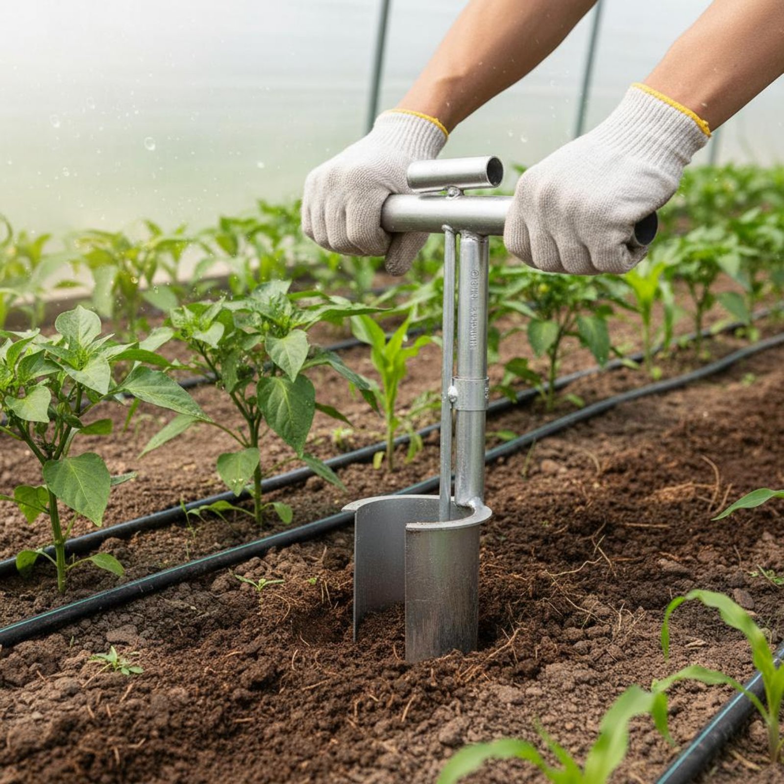 야채 이식 도구 정확한 파종 수동식 식물 이식기 야채  - Gardening Tools Vegetables 리뷰 및 가격