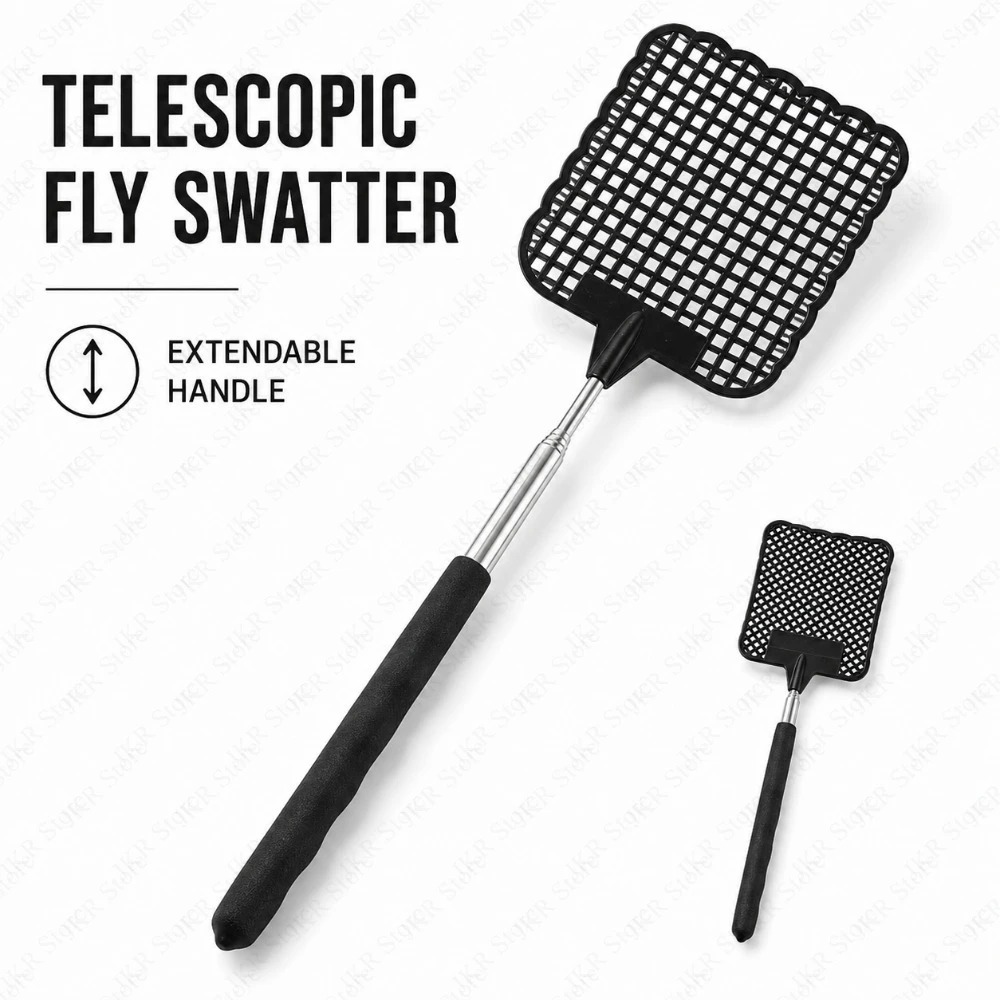 블랙 플라이 스와터 1/2/5팩 스테인리스 스틸 확장형 - Gardening Tools Uses 리뷰 및 가격
