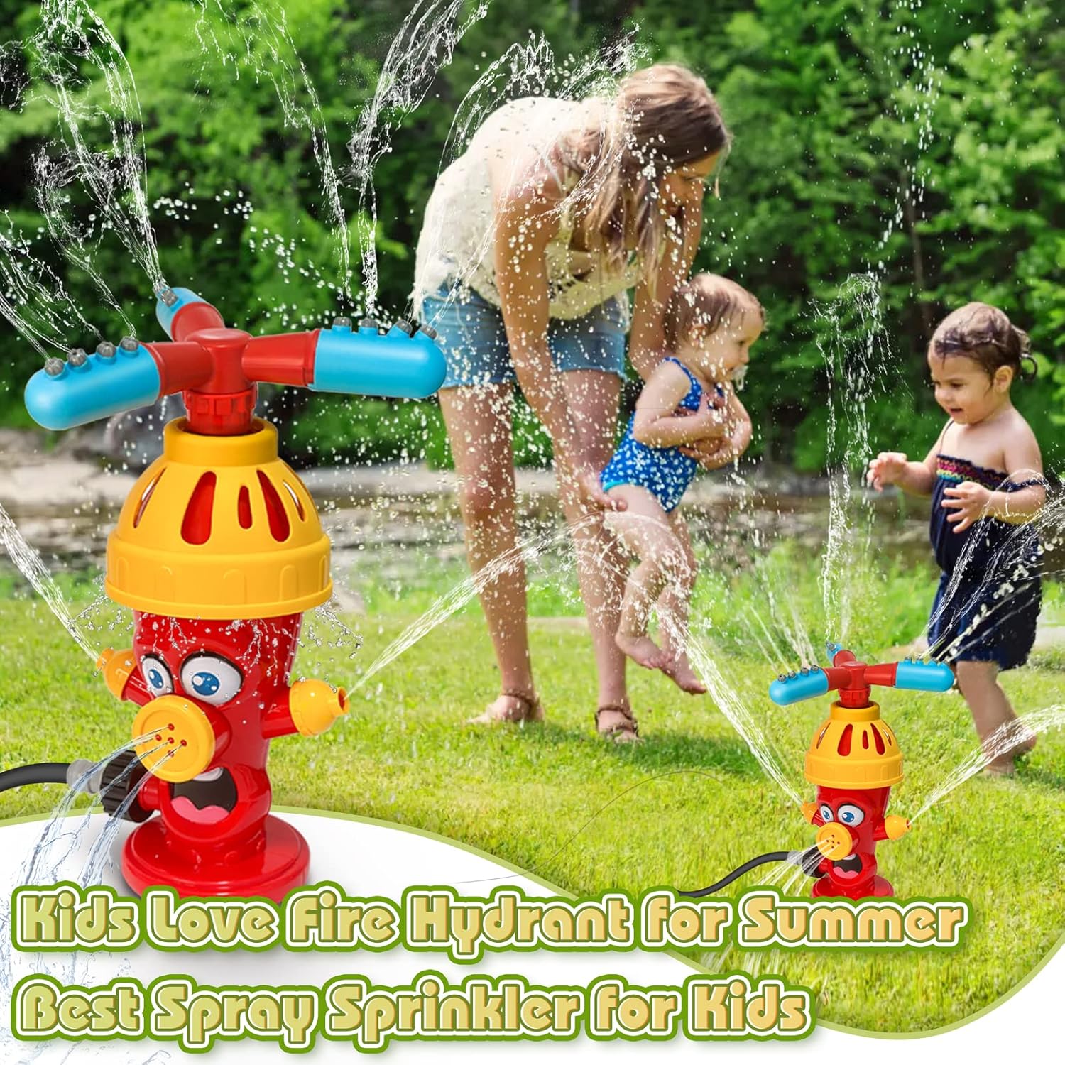 하이드런트 스프링클 물 분사 장난감 뒷마당 정원 야외  - Gardening Tools Kids 리뷰 및 가격