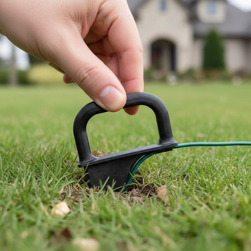 재활용 가능한 경계선 설치 도구 페그 스테이크 자외선  - Gardening Tools Uses 리뷰 및 가격