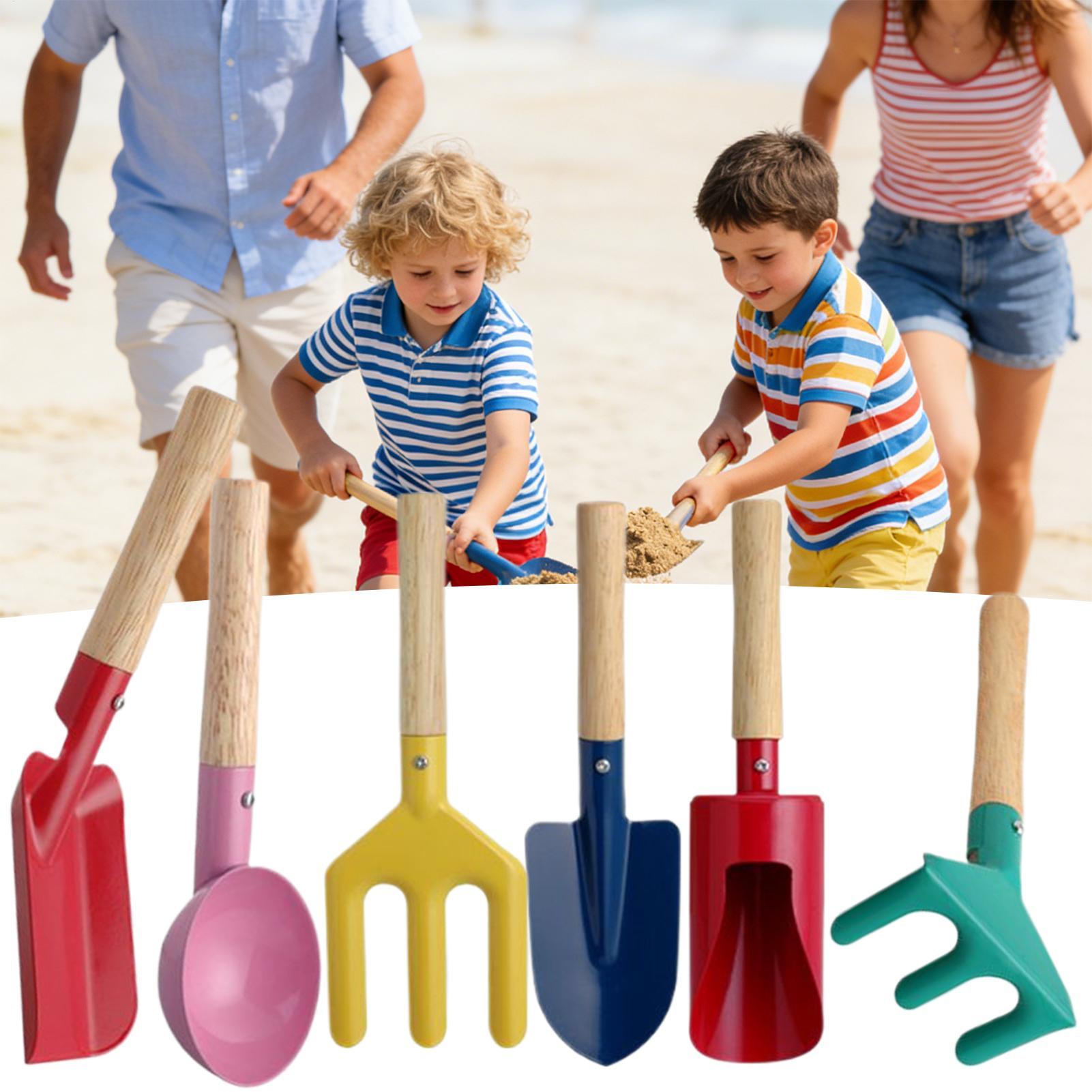 어린이 원예 도구 세트 6종 야외 해변 교육용 학습 완 - Gardening Tools Girly 리뷰 및 가격