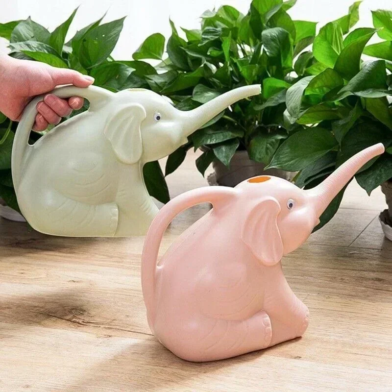 귀여운 플라스틱 코끼리 모양 물을 냄비 야외 관개 원예 - Gardening Tools Kids 리뷰 및 가격