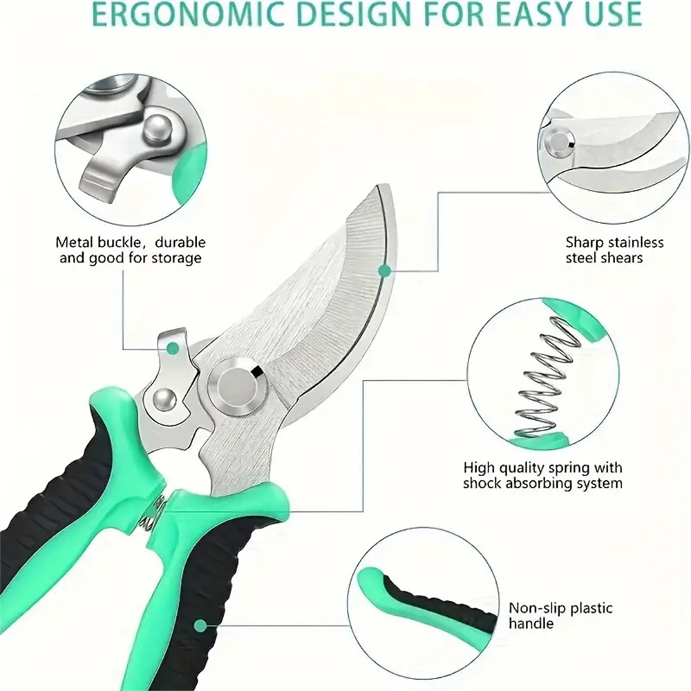 바이패스 전정가위 스테인리스 스틸 수경재배용 칼날 커터 - Gardening Tools Scissors 리뷰 및 가격