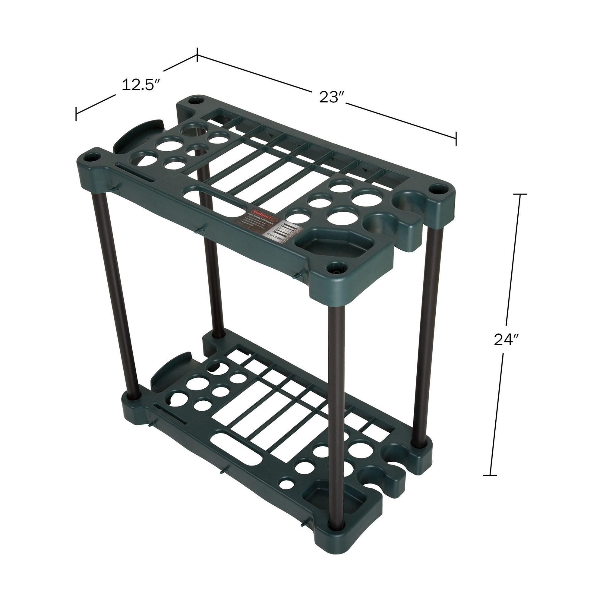 23인치 헤비듀티 유틸리티 랙 벽걸이형 공구 정리대,  - Gardening Tools Rack 리뷰 및 가격