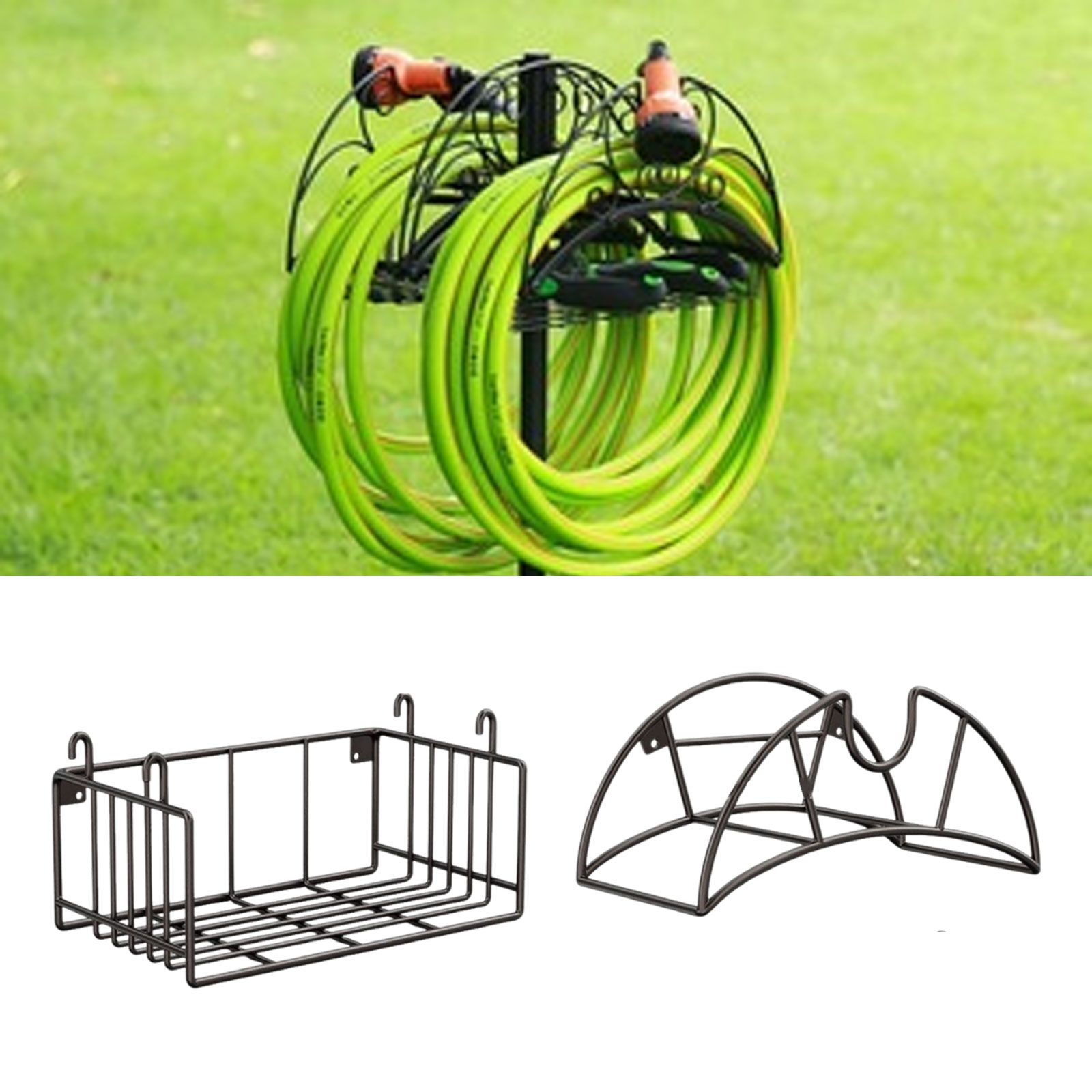 벽걸이 정원 호스 홀더, 공구 정리 브래킷 포함, 튼튼 - Gardening Tools Rack 리뷰 및 가격